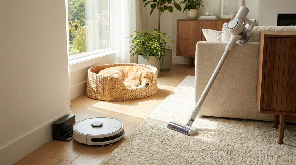 Robot Vacuum vs Stick Vacuum: Which Is Better for Pet Hair? Robot and stick vacuum